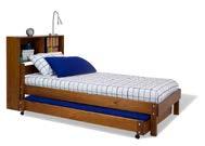 Standard Bed with trundle 1, 7 SB2 Standard Bed divan foot with underbed drawers and bedhead bookcase 2, 8, 12 SB3