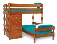 MH2 Mid-line high bed with double bed Variation: Longwall W (cm) L cm) H (cm) Single 104* 268 170 King Single 120* 283 170 Double 150 268 170 Queen 166 283 170