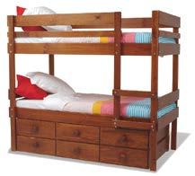 CP2 CP1 Captains end ladder bunk with elevated underbed drawers and trundle 36, 9, 7 Loft Bed Space Savers Super Desk Space Saver