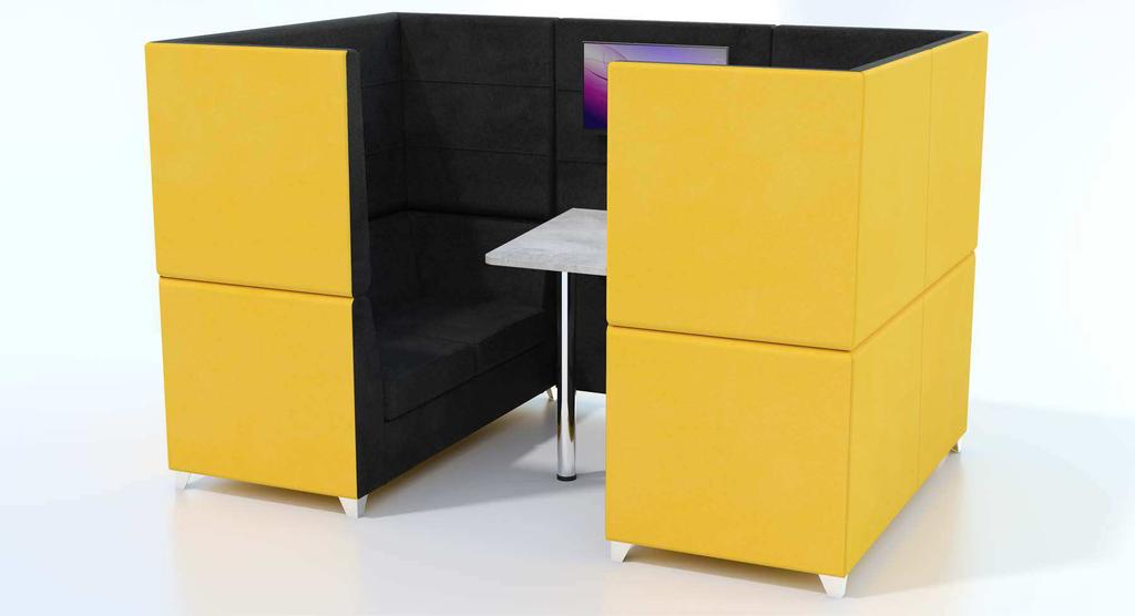 XRM includes chairs, two and three-seat sofas, left and right handed corner units,