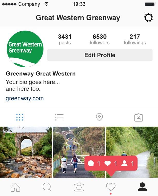 18 Social: Instagram (Circular) Greenway-specific logo for use as Instagram profile picture.