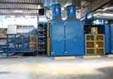 Grenzebach BSH belt dryers are built with working widths from 4,000 to 6,200 mm. They can be combined with various feeding and unloading systems and with all heating systems currently available.