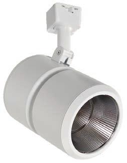 and hospitality Essentia Series Beveled Cylinder LED Track Head Replaces standard halogen and