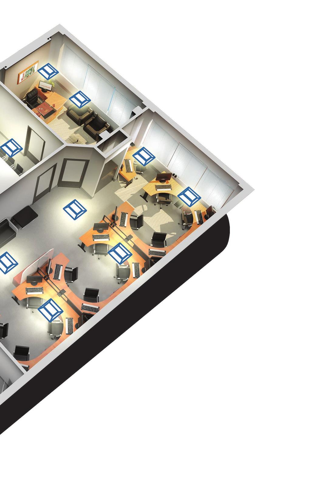 Indoor CREE TECHNOLOGY VALUE BEYOND LIGHTING SmartCast Technology creates secure lighting networks that connect