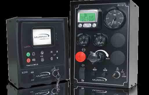 MurphyLink ML Series Engine Control Panels Panel systems for electronically controlled engines