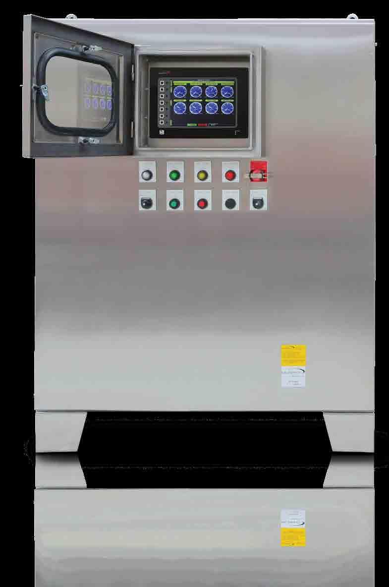 The Centurion PLUS panel features custom application programming, full-time data logging and expandable communications capabilities.