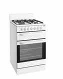 gas cooker specifications 540mm wide gas freestanding * CFG503WA CFG504WA CFG504SA CFG515WA CFG517WA CFG517SA width (mm) 540 540 540 540 540 540 available finishes white white white white oven type