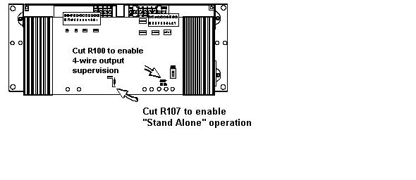 Figure 3-13 Stand Ale Operati 3.3.3. Adjusting Audio Gain Level A multi-positi rotary switch allows the installer to adjust the gain of the audio output signal to compensate for audio line losses.