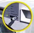 Duct Clogging Sensor LG commercial dryers display an error code when ducts are clogged.
