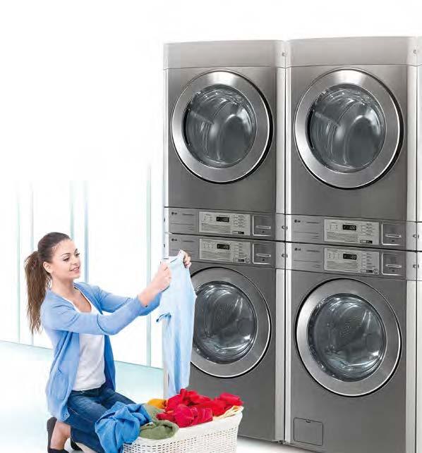 accessible with LG Commercial Laundry!
