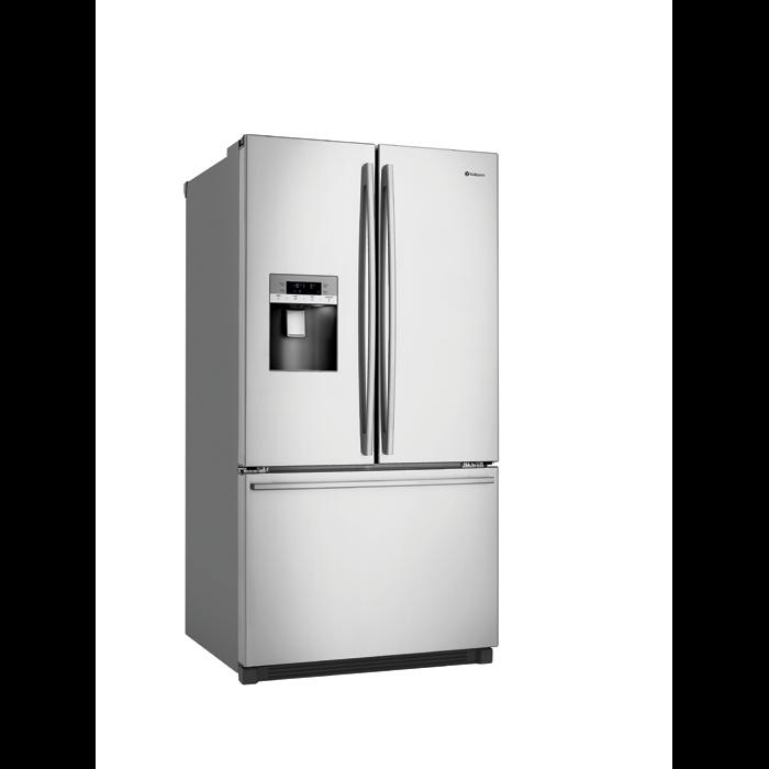 WHE7670SA RRP AUS $3,139.00 A stainless steel finish 762L French door fridge.