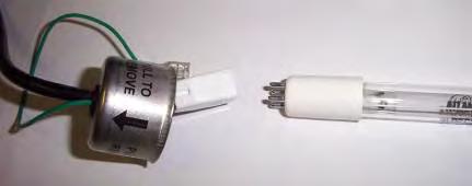 Ultraviolet Germicidal Lamp (LGHT602) Before removing access panel(s), disconnect electrical power. Avoid exposure to direct or reflected germicidal ultraviolet rays.