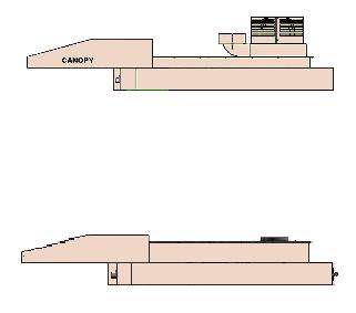 Exhaust Connections (IF CANOPY FITTED) Ideally an exhaust duct should rise 2 metres above the bakery roof protected from wind and birds by a duct protector.