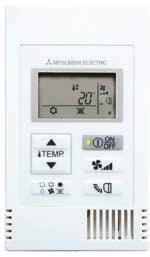 PAR-31MAA/PAR-32MAA The PAC-YT52CRA Simple Controller provides simplified usage, with controls limited to On/ Off, Mode, Room Temperature, Fan Speed and additional Vane Control for cassettes and high