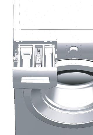 When using a programme without prewash, do not put any detergent into the prewash compartment (compartment nr. "1").