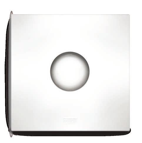 WALL EXHAUST FAN NON-DUCTED 100 SERIES If you like contemporary design and have a small space to ventilate, these are the perfect