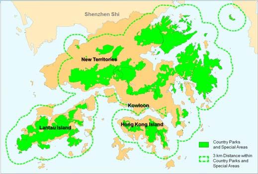 Kong: Identify areas of unique or significant landscape quality Hong Kong
