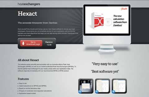solutions Wide range of print options, including Datasheets, Drawing, Punch List, BOM and tender text Simply follow the step-by-step guide and Hexact does the rest. Start saving energy today at: www.