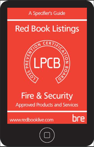 Confirmation by listing in the Red Book All LPCB approved