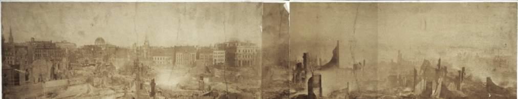USA 1872 to 1930 s Great Fire of Chicago October