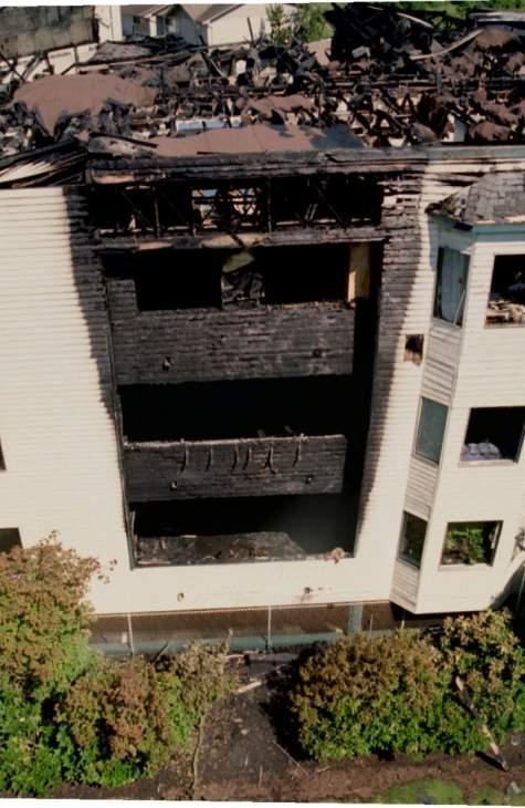 Evidentiary Risk Exterior Fires 28 fires 8% of exterior fires were limited to a single storey of exterior damage.