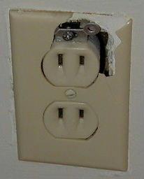 These outlets are typical in houses built before the 1970 s.