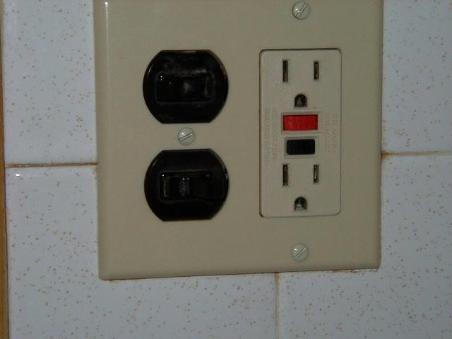 If an appliance plugged into this type of outlet does not work, it may be that the outlet itself needs to be reset.