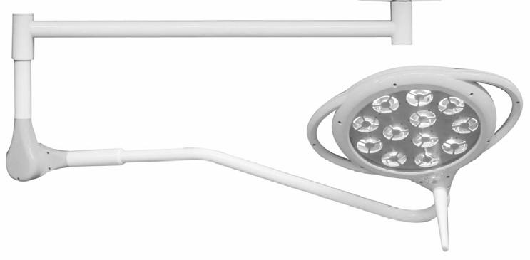 HARMONY LED385 EXAMINATION LIGHTING SYSTEM APPLICATION The Harmony LED385 Examination Lighting System, available in two configurations, is a variable intensity light for examination, treatment,