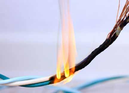 electrical OVER 47,000 HOME FIRES IN THE U.S ARE CAUSED BY ELECTRICAL FAILURE OR MALFUNCTION EACH YEAR.
