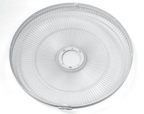 Using Your Kambrook Pedestal Fan Continued... 8. Align and press together the front and rear grille, ensuring that the clear plastic clasp is in line with the LED screen.