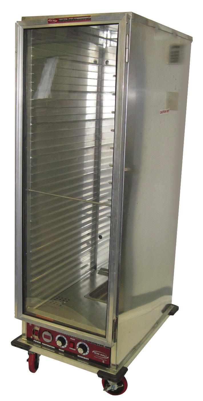 Heater Proofers - Insulated 35% Energy Savings! l Heavy Duty, aluminum construction designed for durability. l Easy to Clean. l Forced air design provides even heat distribution.