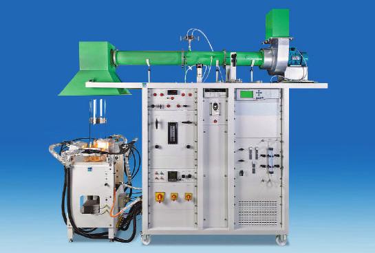 tightly controlled. The heat release rate is measured by means of oxygen consumption calorimetry. BOMB CALORIMETER EN ISO 1716 The Gross Calorific Value is measured using a bomb calorimeter.