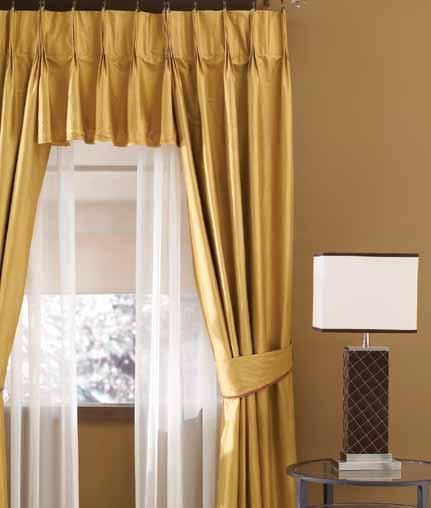 Pleated Panel Sizing Solutions for pre-set widths for all fabrics and sheers Once you have determined the panel width and number of panels needed to cover window width, consult price chart to choose