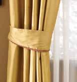 5 4L or 6L Parisian and 3 Classic, triple fold pleats available 3 pre-pinned setting options: - Decorative Rod ( 1 / 2 down from top) - Ceiling (1 1 / 4 down from top) - Traverse Rod (1 3 / 4 down