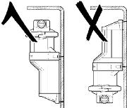 4 Pump Installation 1.1 Before mounting the pump refer to the plumbing diagram opposite for maximum pipe specification. 1.1 Mount the pump on a solid wall to prevent vibration.
