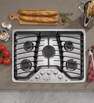 NREIA National Appliance Program - Stainless Steel Model#: PGP976SETSS Model#: PGP953SETSS Model#: PGP943SETSS Model#: PGP966SETSS Model#: JGP633SETSS GE Profile Series 36" Built-In Gas Cooktop GE