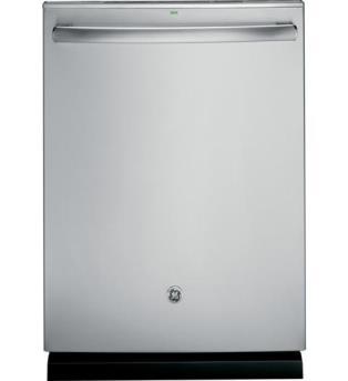 Dishwasher with Front Controls 34 in X 24 in X 23 3/4 in GE Dishwasher with Hidden Controls 34 in X 24 in X 23 3/4 in Full stainless steel interior - Enjoy an attractive appearance and long-lasting