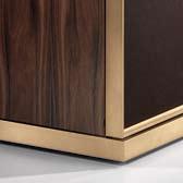 This freestanding credenza offers an abundance of attractive,