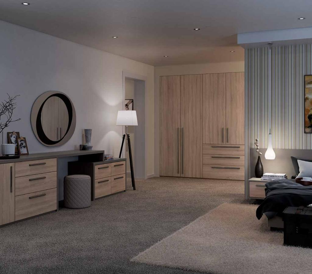 Fresh, clean and contemporary, Elise will transform your bedroom space.