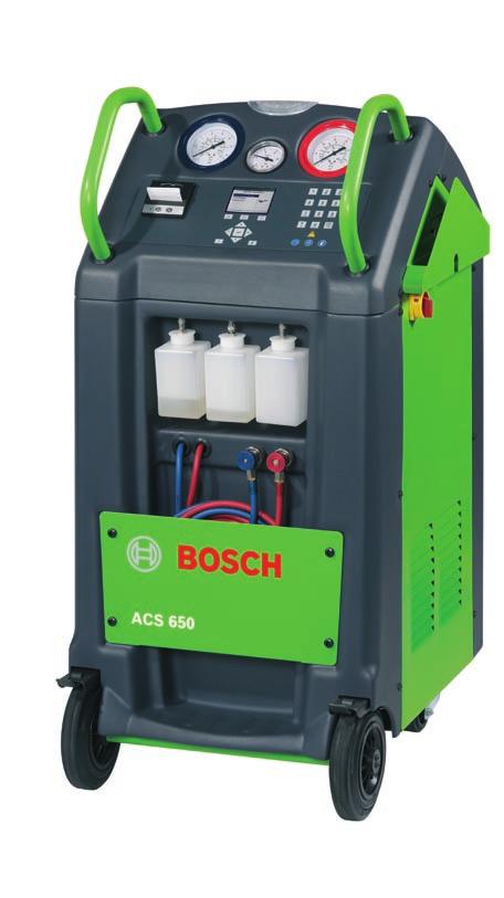 Air conditioning service units from Bosch recognize automatically if sensors for pressure or load cells are