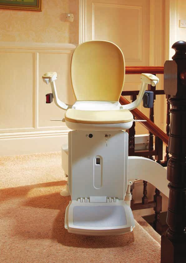 Brooks Stairlifts are designed to suit your individual home and lifestyle, and