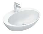 Parliament Vessel basin with single faucet hole K-14715IN-1-0 K-14715IN-1-96 Depth:140mm 11,950 11,950
