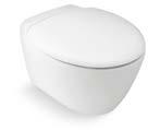 P-trap 225mm 26,780 Freelance Wall-hung toilet with Quiet-close seat and cover Available with PureClean square seat