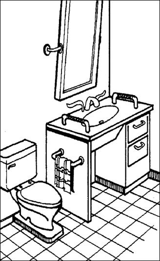 9) Do you have any difficulty using or storing personal care items near the sink?