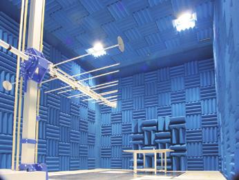 mandatory CE marking program, M-System has its own RF anechoic chamber and shielded room facilities, Kyoto Techno Center, in order