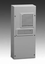 www.hammfg.com.com Side Mounting DTS Series 3500 BTU/H Compact design for side mounting on any enclosure surface where hot spot or low capacity cooling is required.