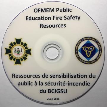 Fire Safety Resources DVD June 2016 All existing resources at that time Sent to all fire departments Interim measure