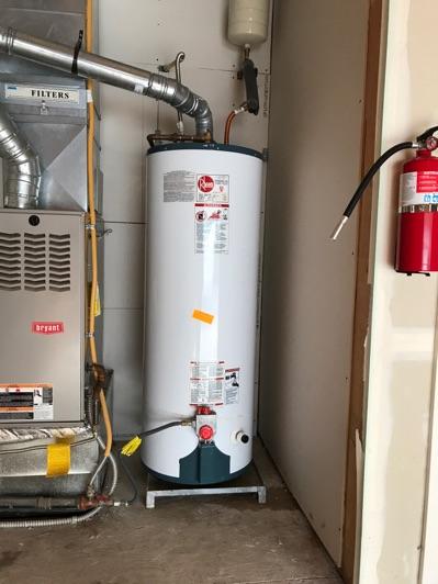 Water Heater Condition Heater Type: Gas Water heater.