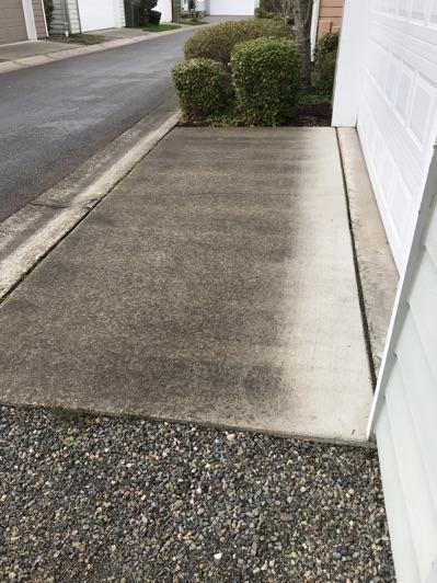 3. Driveway and Walkway Condition Concrete sidewalks and