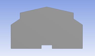 Width (B):40m Height (H):30m Figure4.1 Geometry of the model in workbench 4.